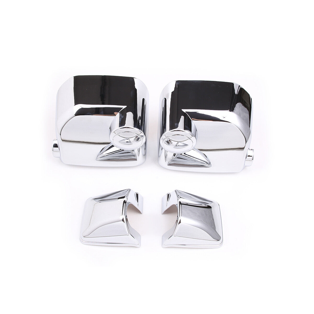 Chrome exterior rearview mirror cover trim suitable for Toyota FJ Cruiser 2007-2014