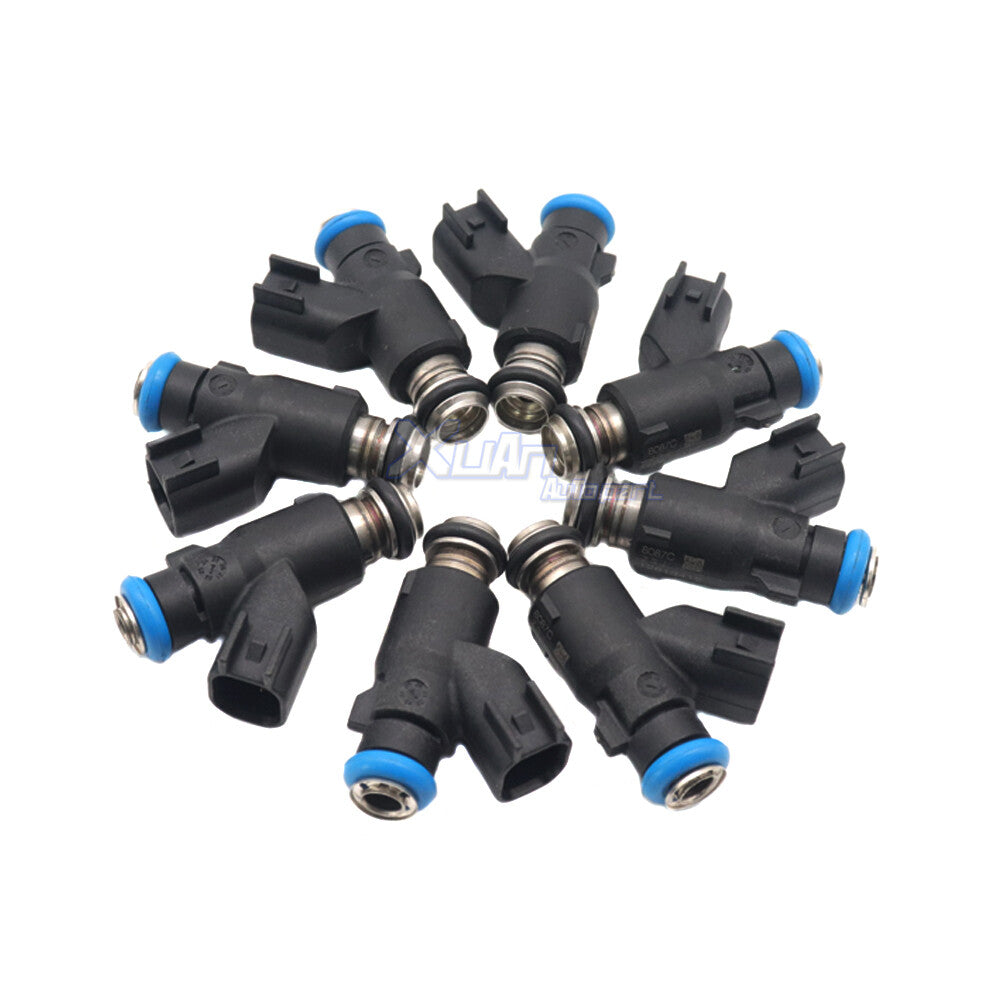 Brand new 8-piece fuel injector kit for 2010-13 for Cadillac for GMC 12613412- v