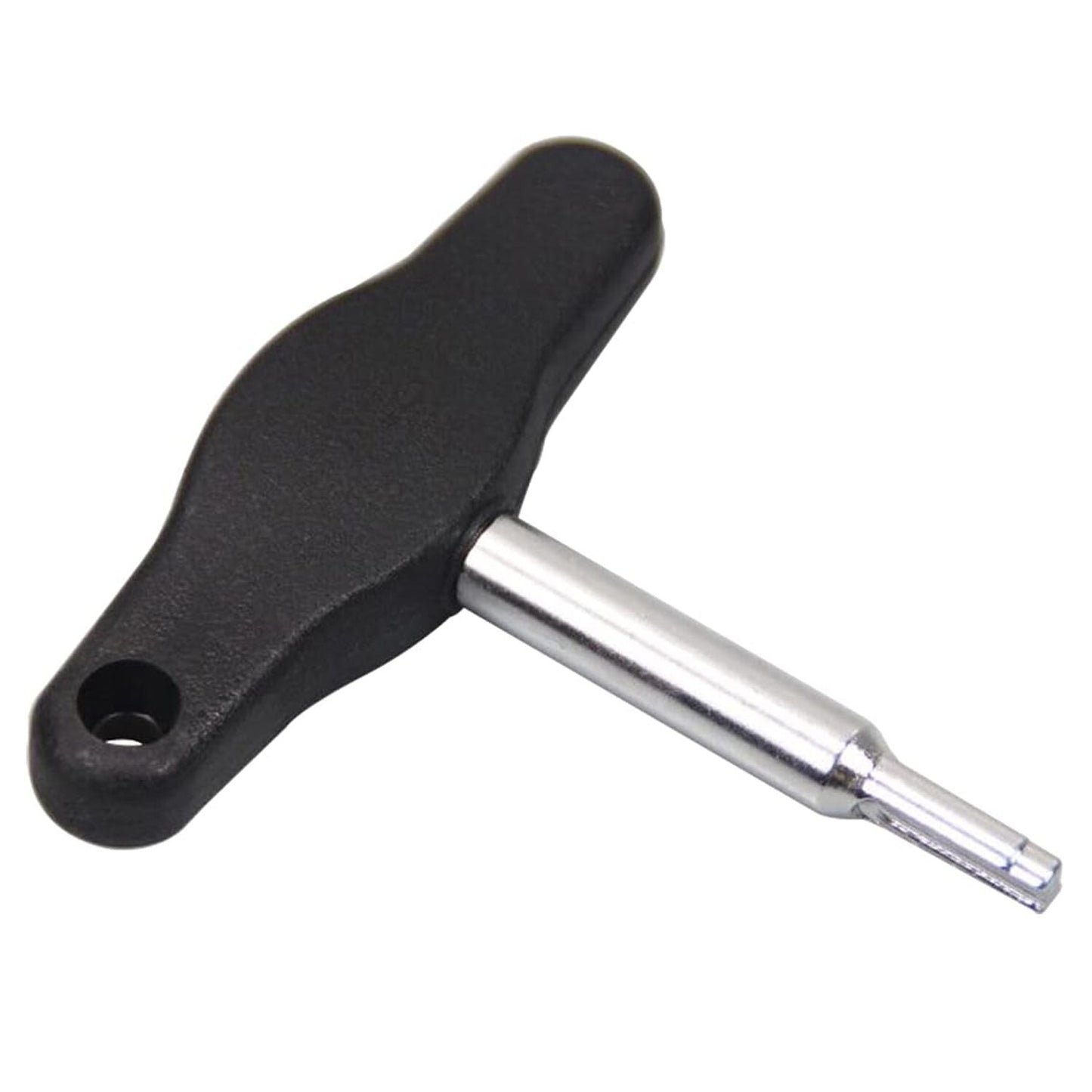 Tools for removing and installing plastic drain plug screws for car fuel tanks