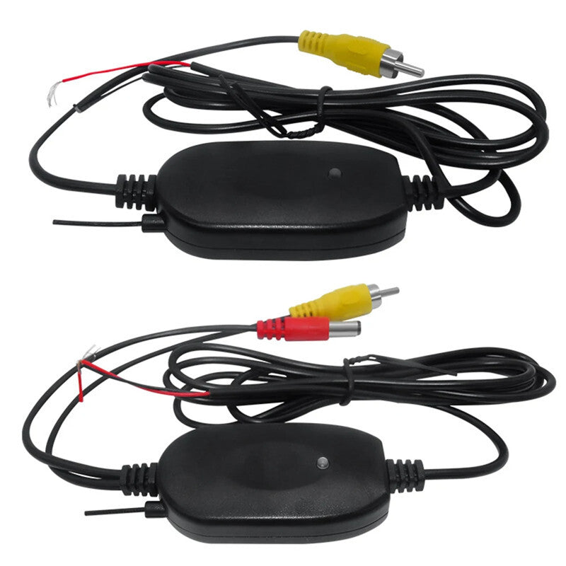 2.4GHZ Wireless Video Transmitter Receiver Backup Camera for Car Monitor Reverse