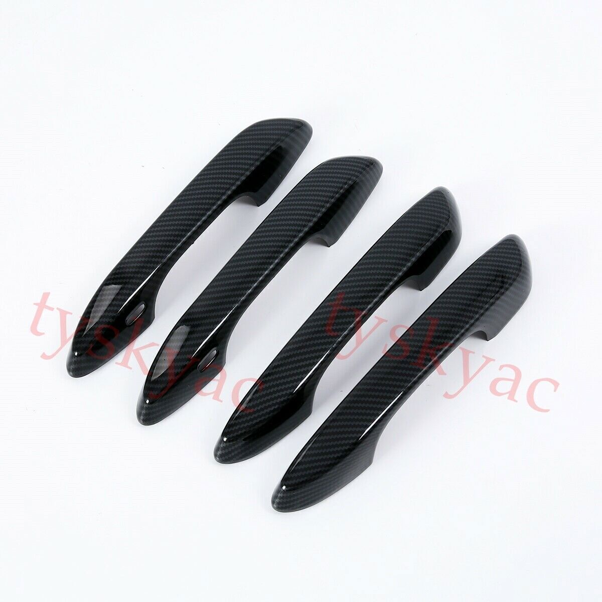 for Lexus ES250 350 300h 19-21 ABS Carbon Fiber Exterior Door Handle Cover Trim