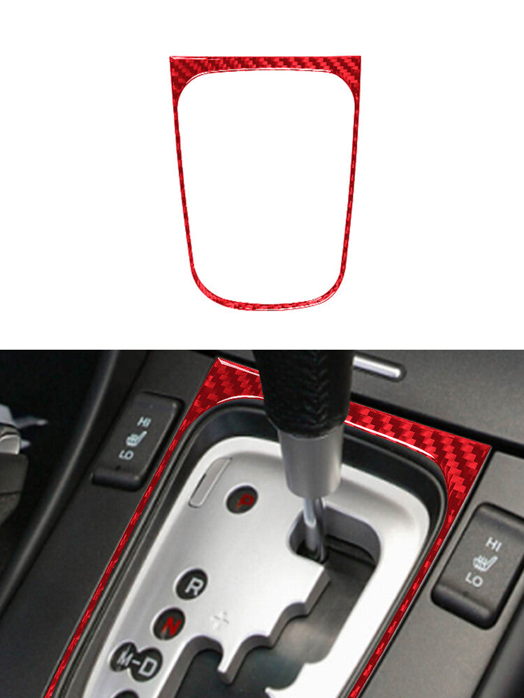 4Pcs Door Handle Frame Panel Trim Cover Carbon Fiber for Jaguar XF 2009-2011 v