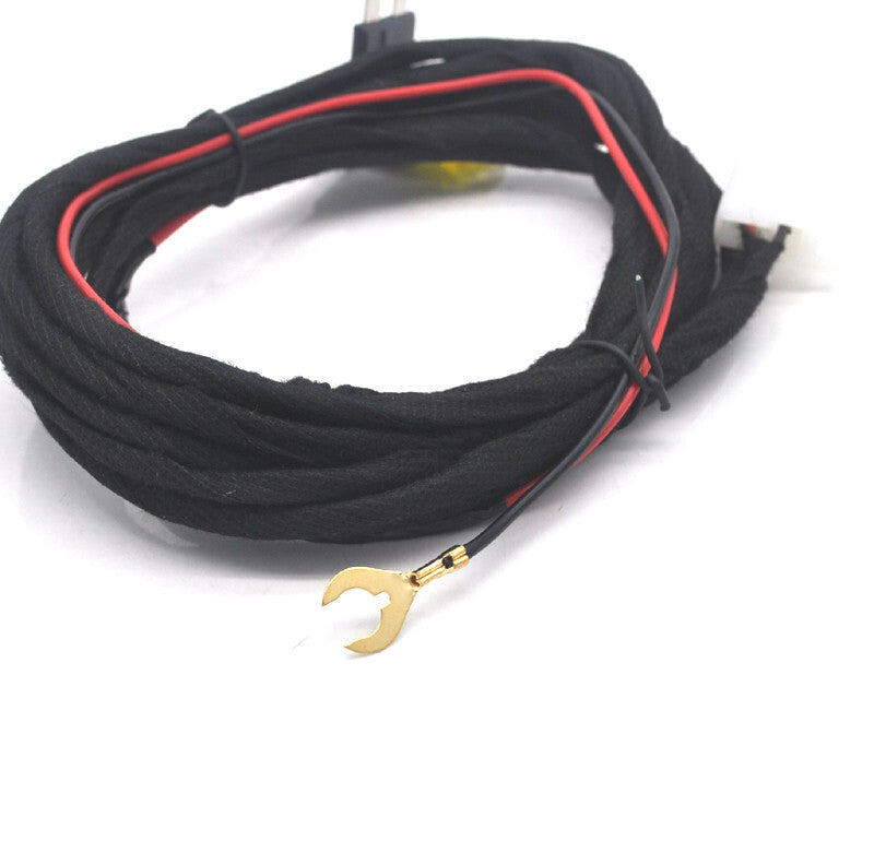 Retrofit Rear Trunk Boot Cigarette Switch Socket cable for BMW F30 F10 F01 F20