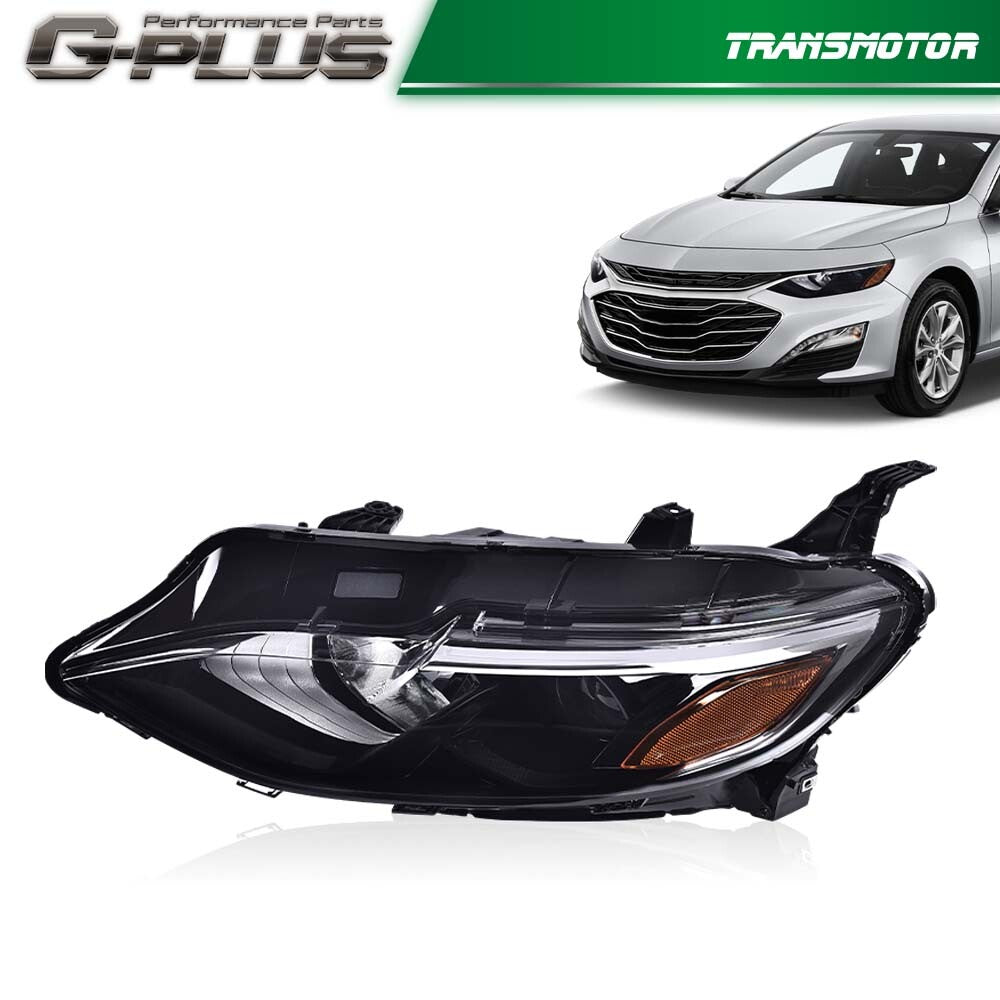 1pcs Front Halogen Headlight Driver Side LH Fits 2019-21 for Malibu - v
