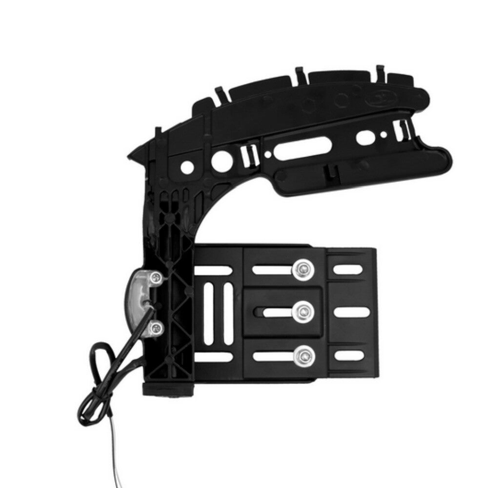 Motorcycle Side Mount License Plate LED Bracket Tail Light Holder Fit for Harley