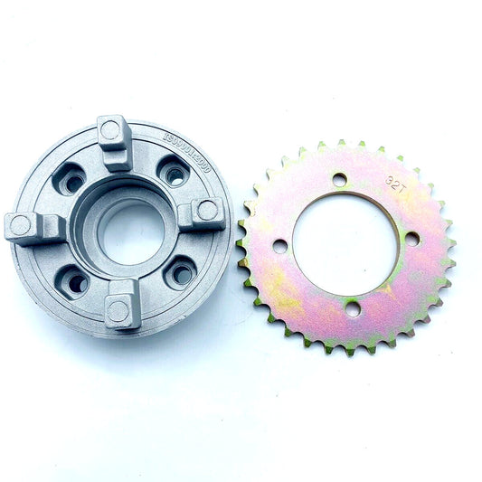 New Hub Holder Rear Sprocket 32T for YAMAHA PW80 PY80 Motorcycle Parts Dirt Bike