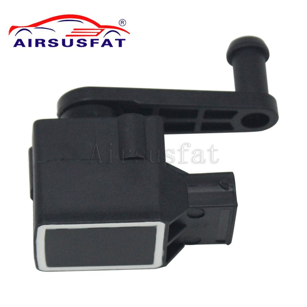 Two rear LR riding suspension height sensors for Jaguar XJR, XJ8, and X350 (2004-09).