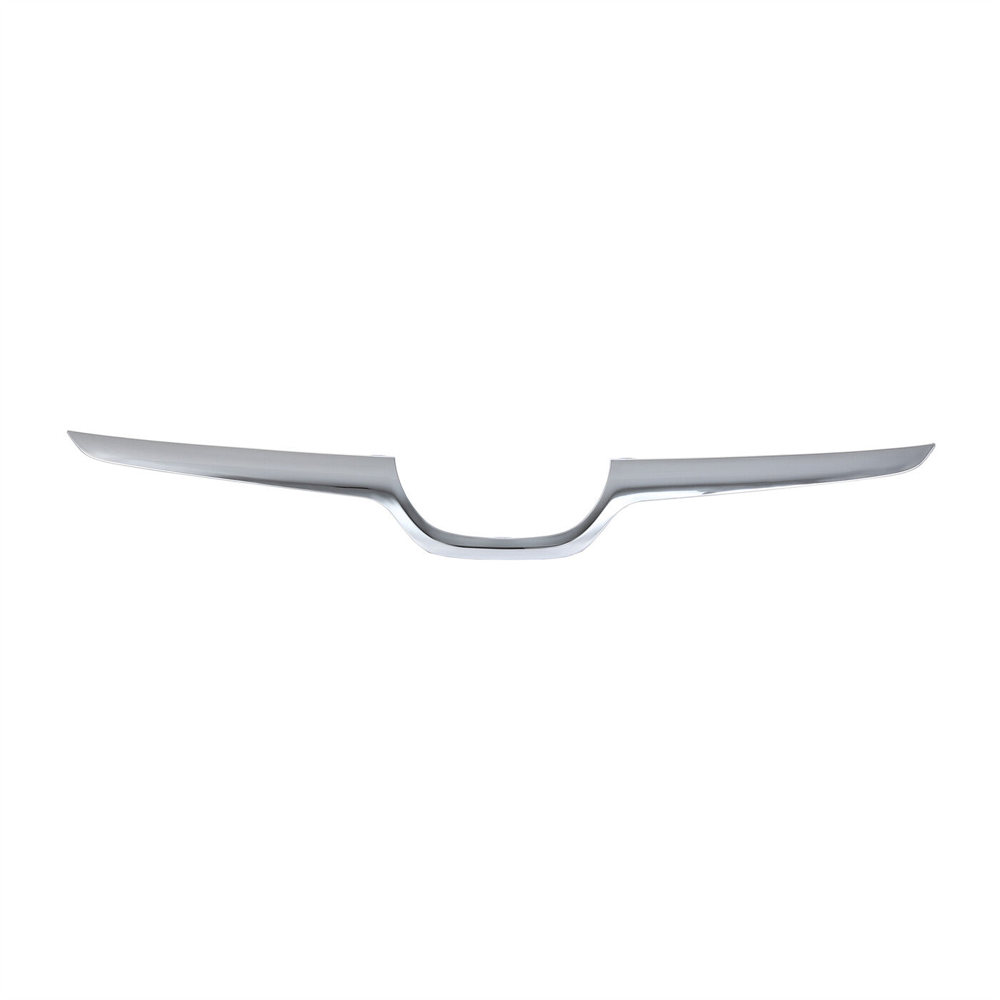 for for Subaru XV Crosstrek 2013 - 2015 Front Grille Moulding Center for CHRome - v