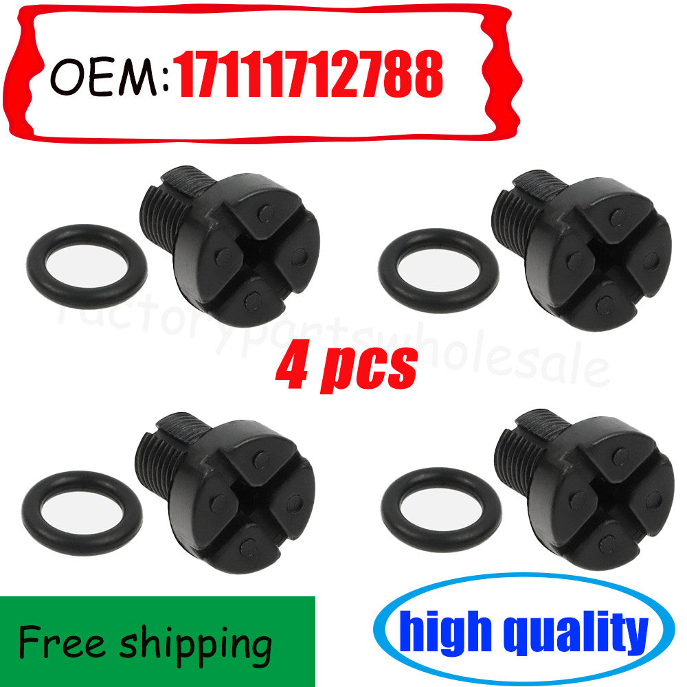 4 Radiator Expansion Tank Bleed Screws Kit For 1 3 5 7 17111712788 n