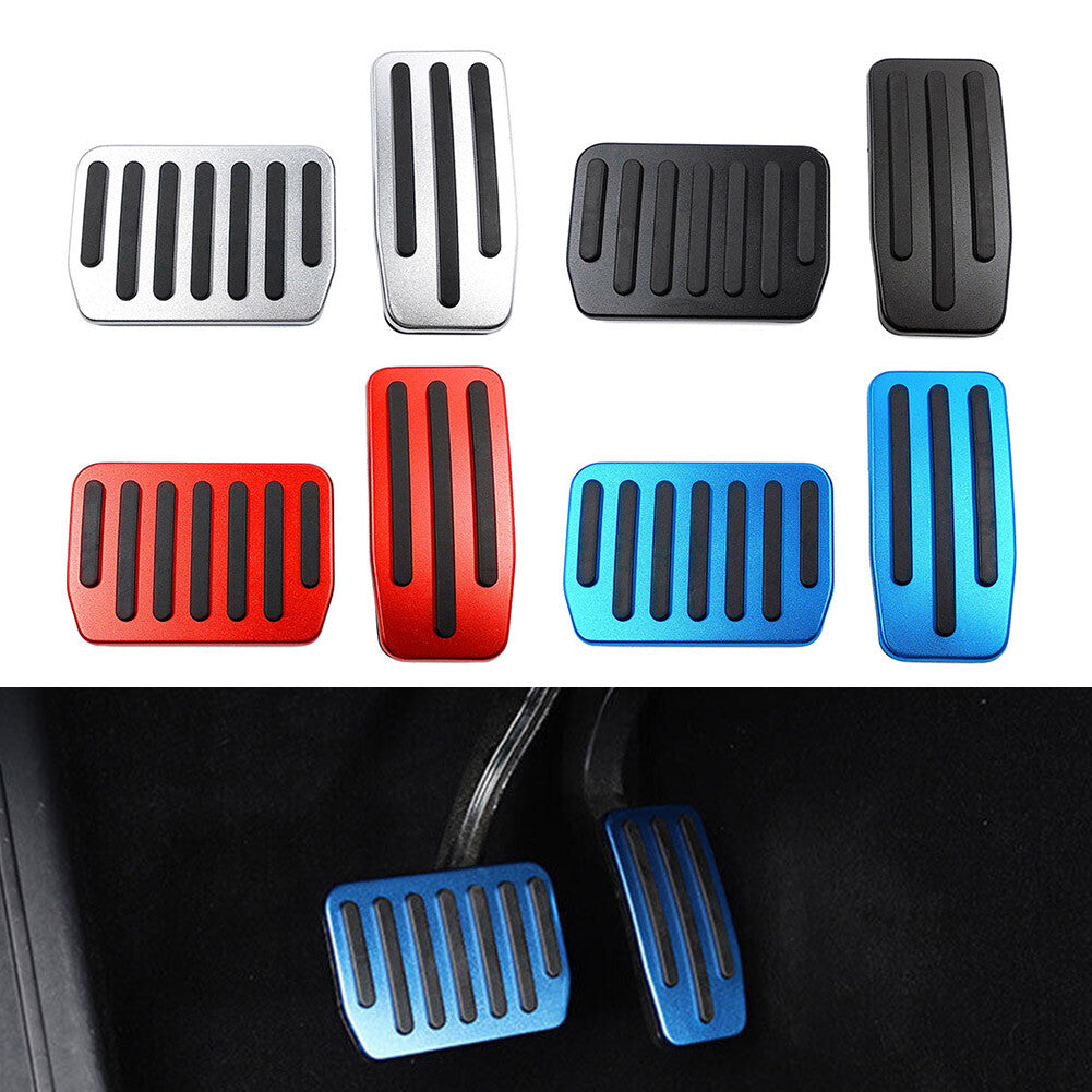 Stainless Steel Car Brake Gas Pedals Protection Cover for Tesla Model 3 2017-23