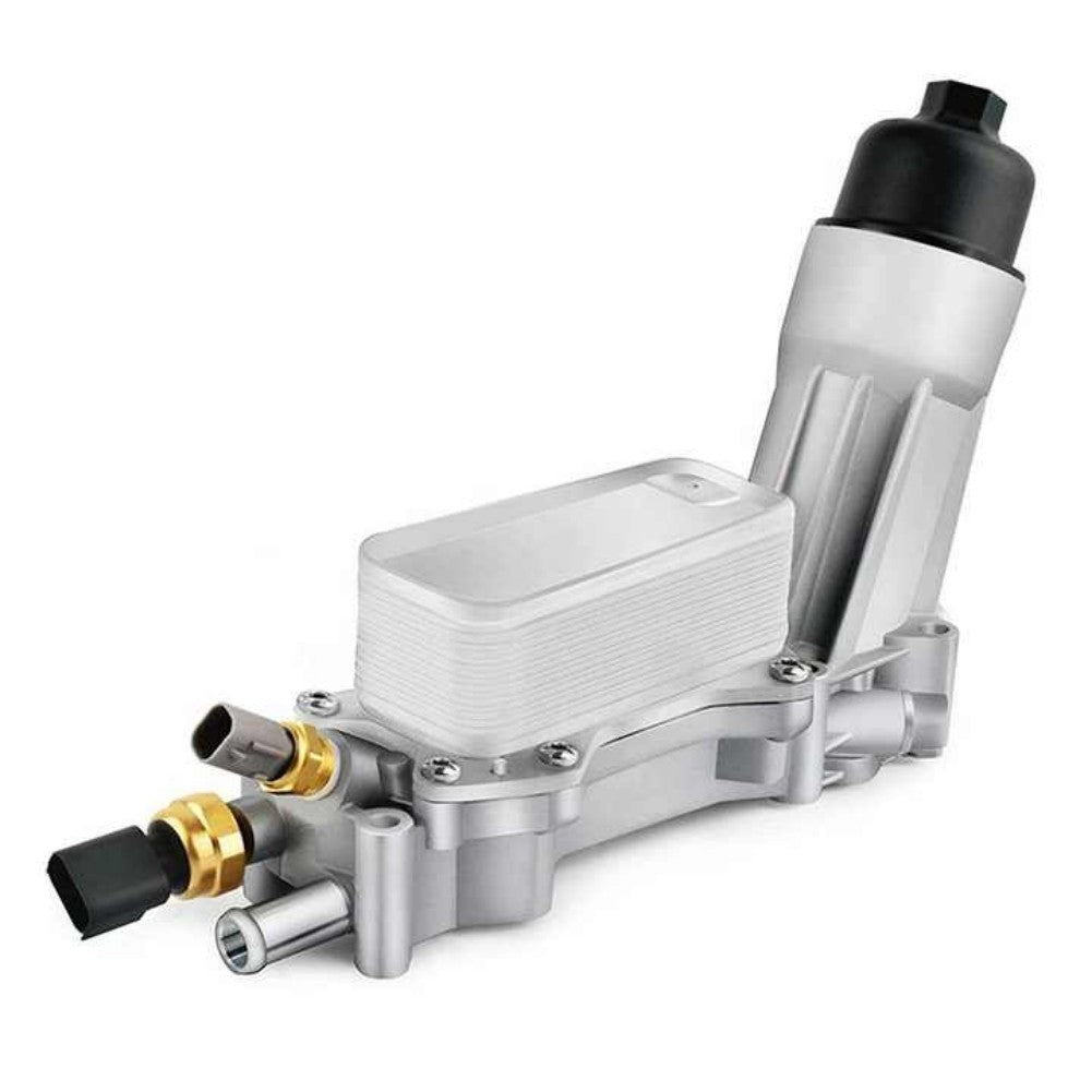 Aluminum Oil Cooler Housing for Dodge for Jeep for Chrysler for Ram 11-16 Q