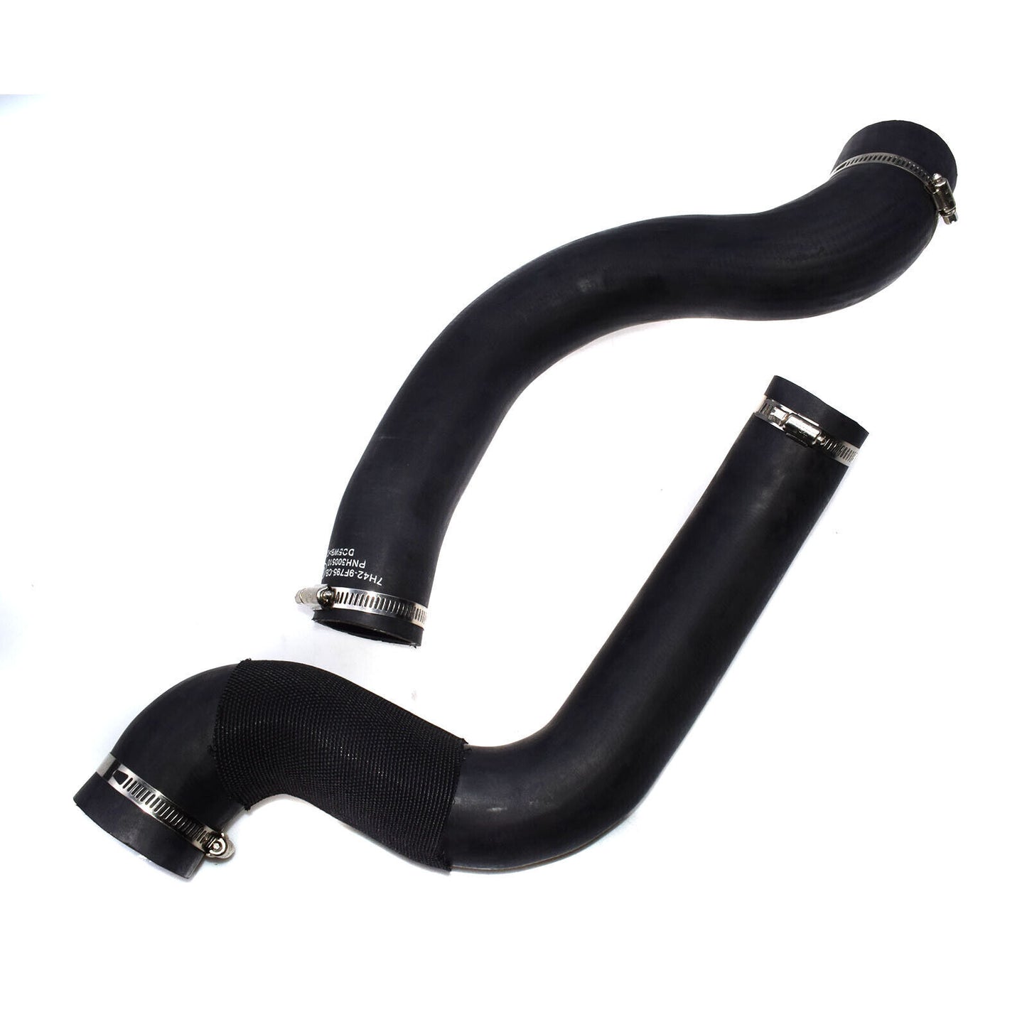 For 2007-12 for Land Rover PNH500510 PNH500500 2Pcs Radiator Upper Hoses Kit LH RH