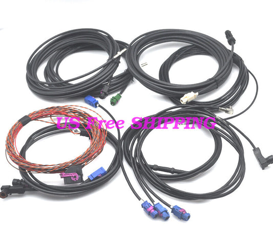 360 degree Reverse Camera retrofit Cable wiring For 95B.2 2019 up macan v