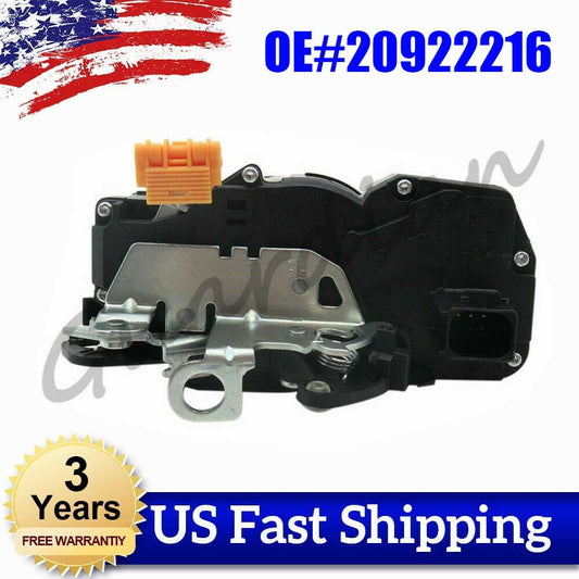 Right front door lock actuator 20922216 for Cadillac CTS 2009 - 2014 (October, November, December)