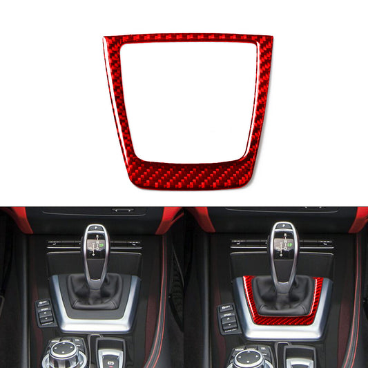 Carbon Fiber Navigation & Air Vent Frame Cover Trim for KIA Cadenza 2014-2016 v