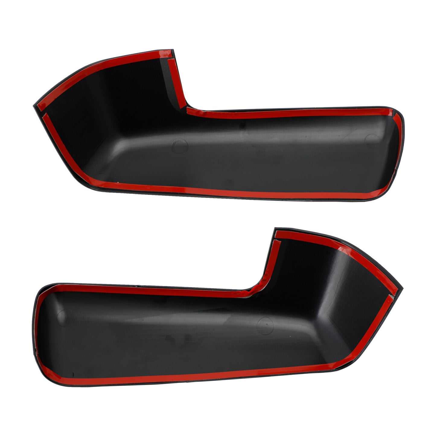 Pair Top Half Door Mirror Cover For 19-2023 for Chevy Silverado/ for GMC for Sierra 1500