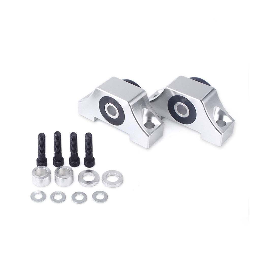 Engine Motor Torque Mount Kit For 92-01 EG EK JDM B-series/D-series Silver Q