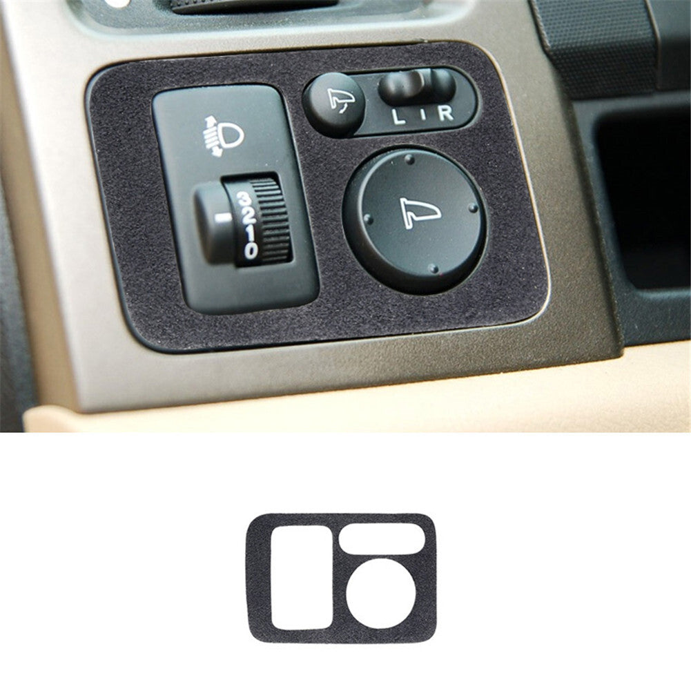 Suede Leather Mirror Adjustment Switch Frame Trim for Honda CR-V CRV 2007-2011