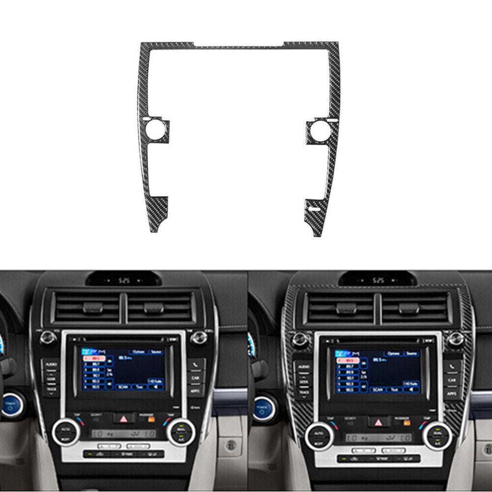 4Pcs Carbon Fiber Front Door Panel Cover Trim For Land for Range Rover Sport 2014-17 v