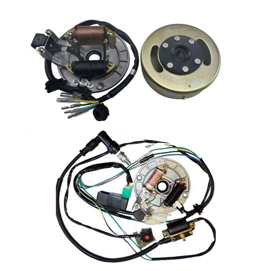 Spark plug harness rotor flywheel CDI coil suitable for Pit Dirt bicycles 110cc 125cc