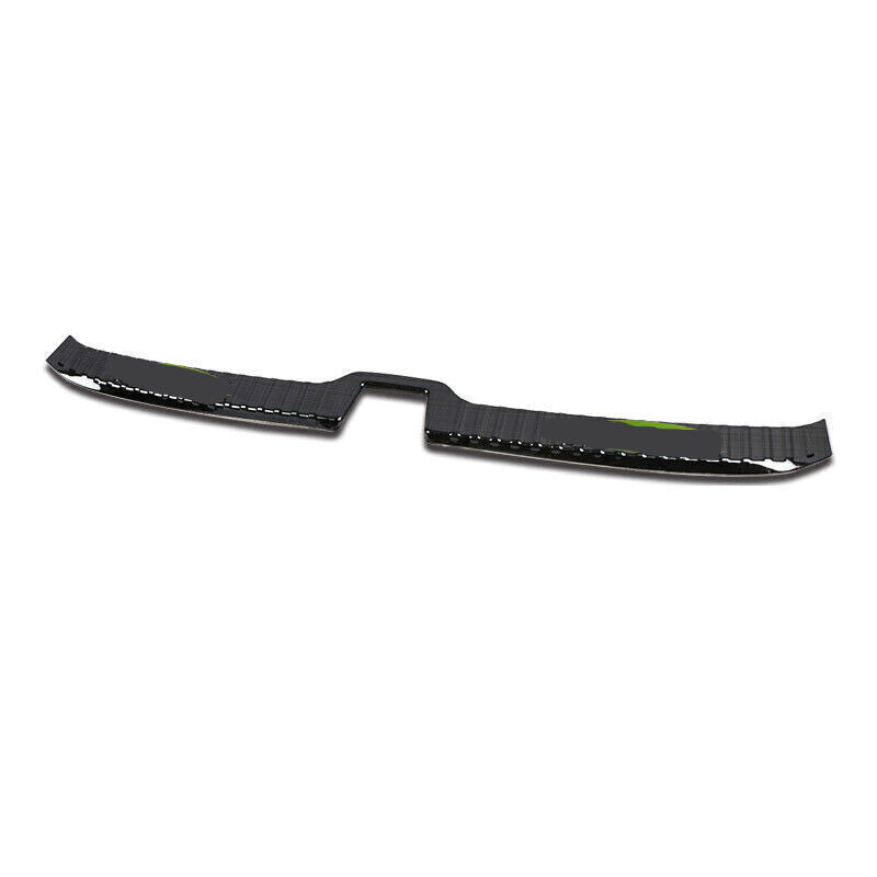 for Volvo XC40 2019-22 Black Steel Rear Inner Bumper Protector Sill Plate Cover