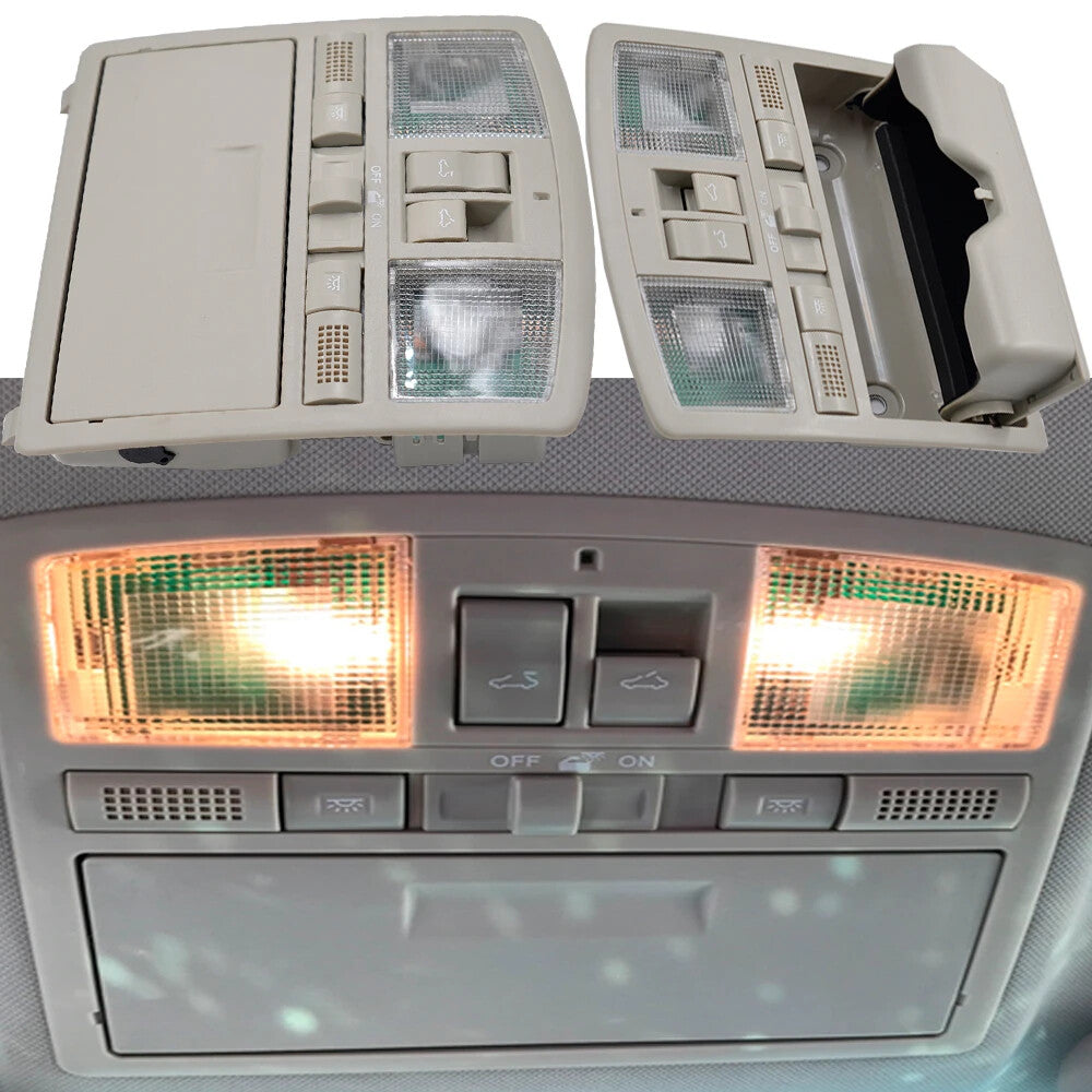 Overhead console map light strip with sunglasses holder for reading, suitable for Mazda CX-9 10-15 Q