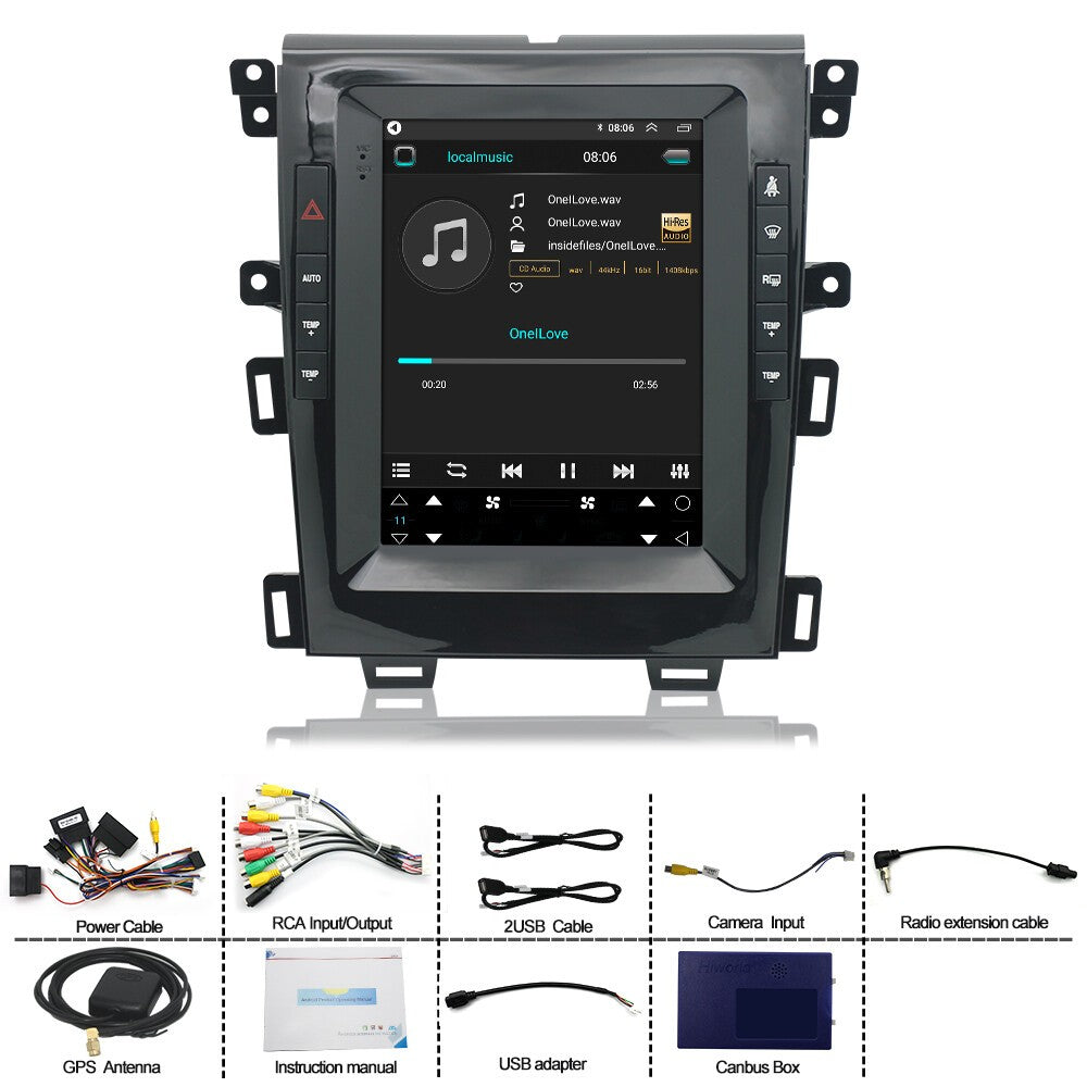 9.7Android 12 1+16GB Car Stereo Radio GPS Navigation for Ford Edge 2010-2015