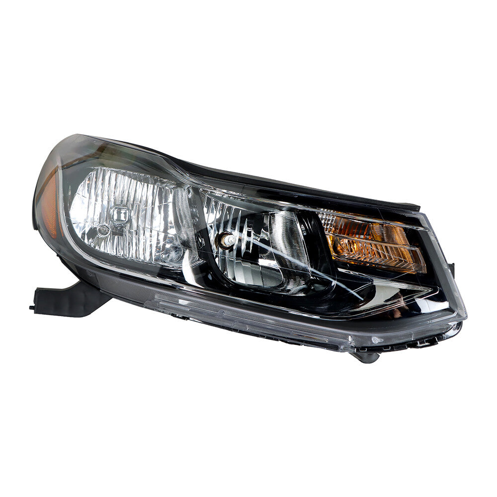 Halogen headlights with chrome alloy trim and lens on the right side, suitable for 2017-2019 Trax LS LT- n