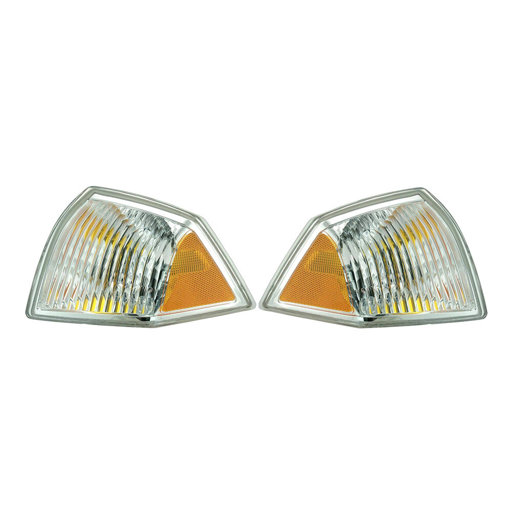 Fits For Compass 2007-2010 2x Front LH  RH Turn Signal Light Marker Lamp Q