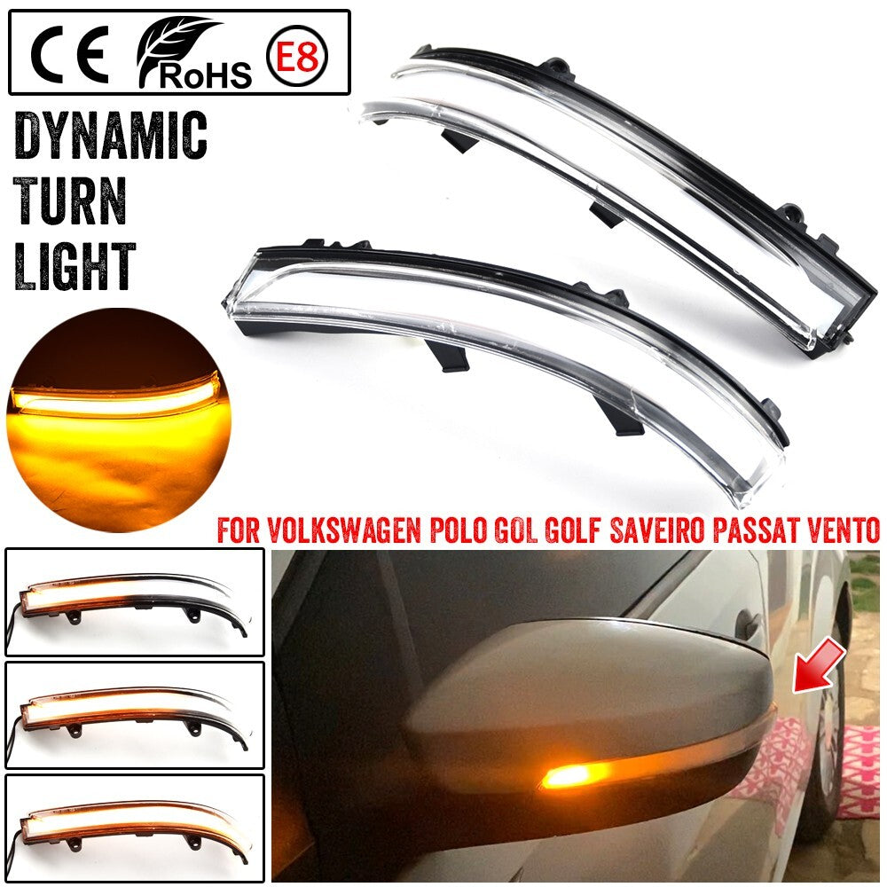 Dynamic Turn Signal Light for VW for Jetta 6 GOL Saveiro Voyage FOX SpaceFox Suran