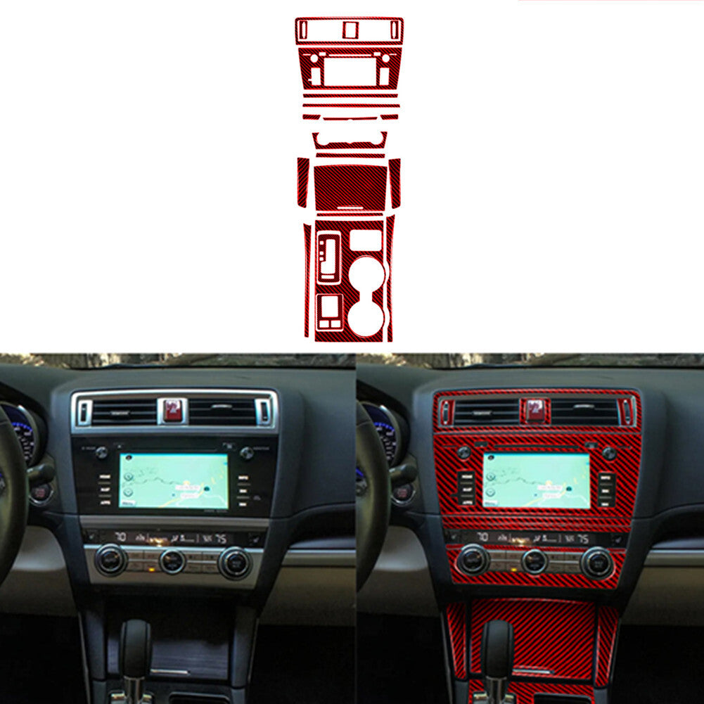 2x for Lincoln for Navigator 2007-14 Carbon Fiber Interior Tweeter Cover Trim Black v