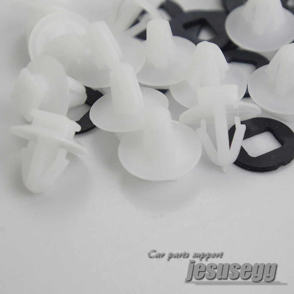 30Pcs Nylon Door Rivet Fastener Retainer Clips for Toyota 62955-20020 94848834