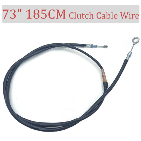 73 185CM Clutch Cable for Harley Sportster XL883 XL1200 48 72 Black - n