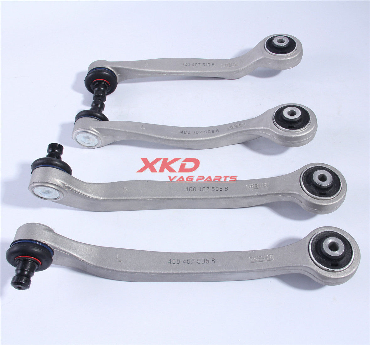 Right front and left front upper control arm kit for Audi A6 for A8 and for Volkswagen Phaeton 4E0407505B