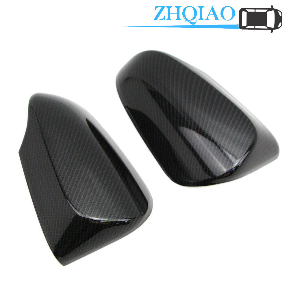 Carbon Fiber Style Side Wing Mirror Cover Trim Fits for Toyota C-HR CHR 2017-2020