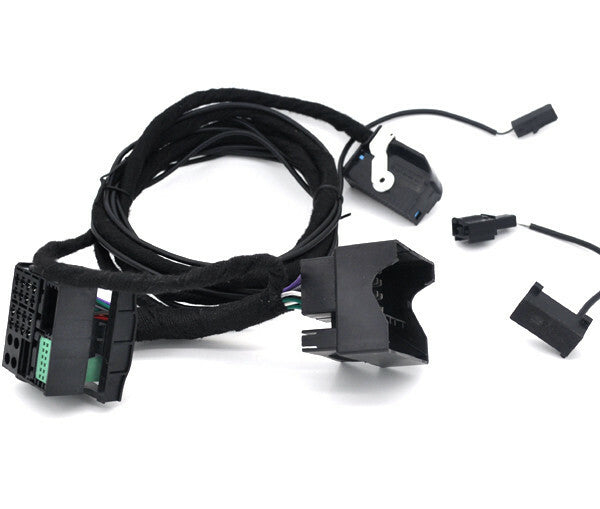 Qualock A2DP Bluetooth Wiring Harness Cable Micphone for VW RCD510 RNS510 RCD310 v