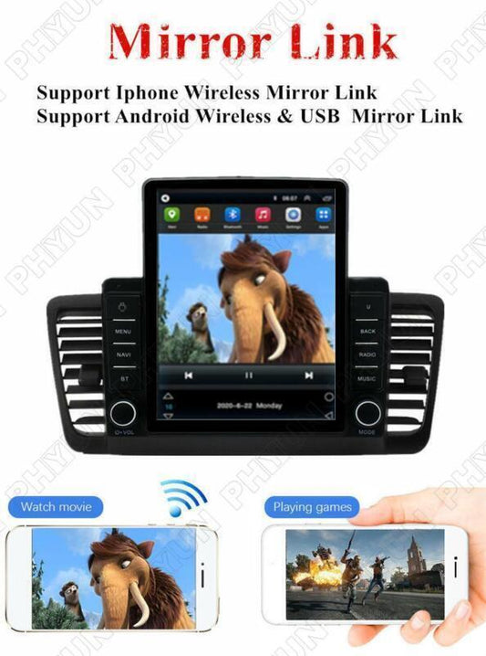 for Subaru Legacy Outback 03-09 Car Stereo Radio GPS WIFI RDS 9.5 Android 10.1