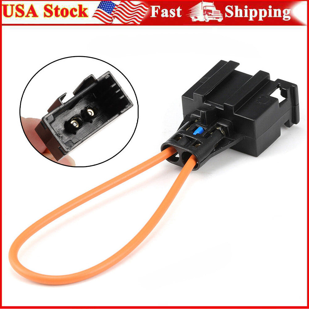 MOST Fiber Optic Optical Loop Bypass Female Adapter for Mercedes for BMW for Porsche 1pc