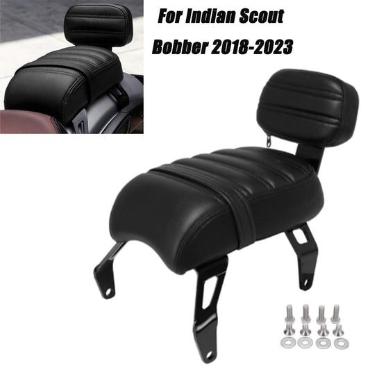 Rear passenger for seat back Sissy Bar, Black, for Bobber Indian Scouts 2018-2023 2022- n