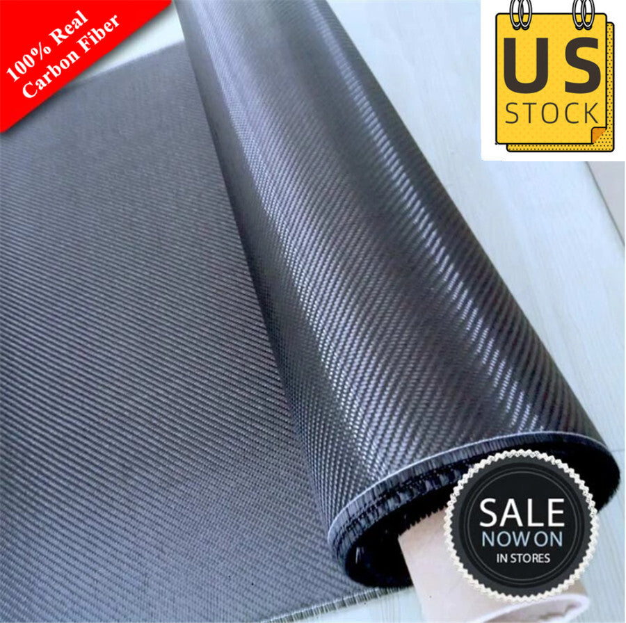 Real Carbon Fiber Fabric Cloth Twill Weave Honeycomb Hybrid Carbon Fabric 12×60 Q