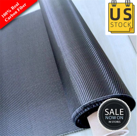 Real Carbon Fiber Fabric Cloth Twill Weave Honeycomb Hybrid Carbon Fabric 12×60 Q