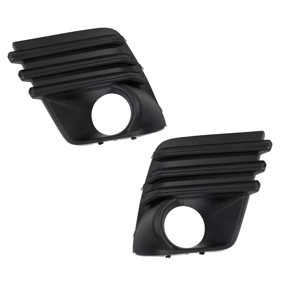 2Pcs Front Left  Right Side Fog Light Trim Cover Black For 2022-2023 for Forester