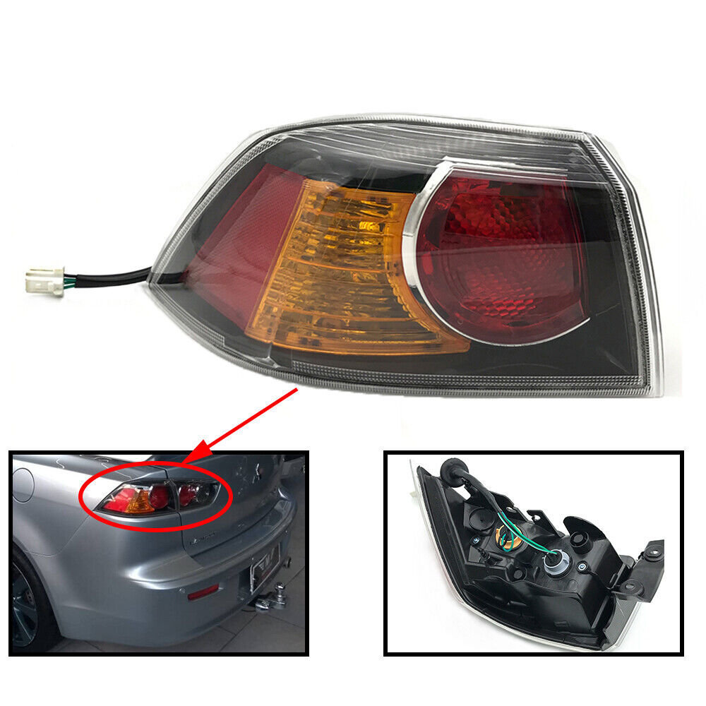The left taillight driver side is suitable for Lancer 2009, 2010-2015 2.0L, 2.4L... n