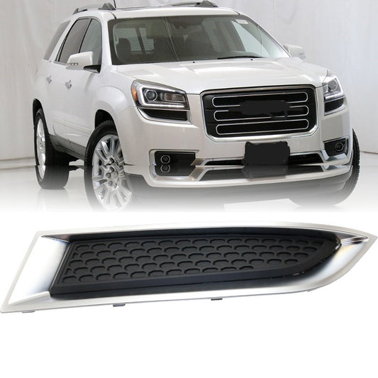 Front Left With Chrome Molding 20982401 Fog Light Cover For 2013-2016 for GMC Acadia n