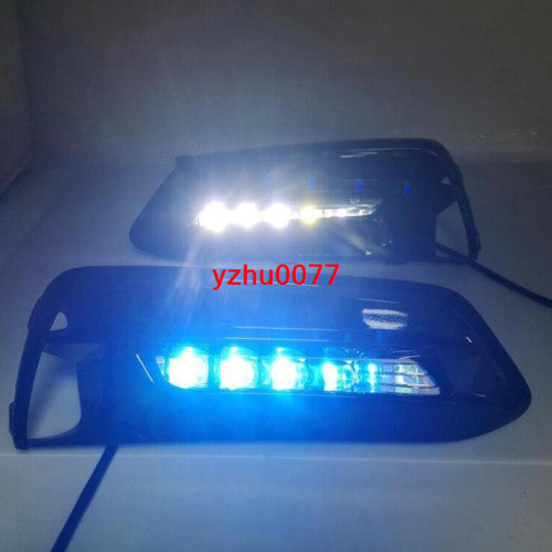 for Honda Accord 2018-2020 LED DRL Daytime Running Lights/ Front Fog Lights Kit