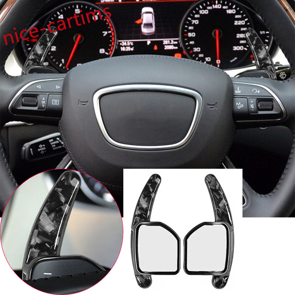 for Audi A3 A4 A5 A6 2009-12 S5 S8 for A8 2008-10 ABS Steering Wheel Shifter Paddles