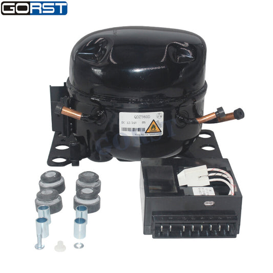 12V 24V Car Refrigeration Air Compressor Fridge Freezer Marine Solar R600a v