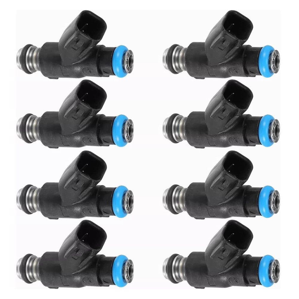 New For GM 12613411 Fuel Injector Set Fits for 2010-2013 for Chevrolet for GMC 4.8L