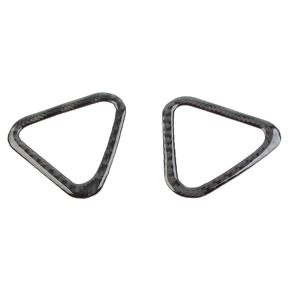 2x Instrument Air Outlet Vent Cover Trim for Chevrolet Equinox 2018-2021 Carbon