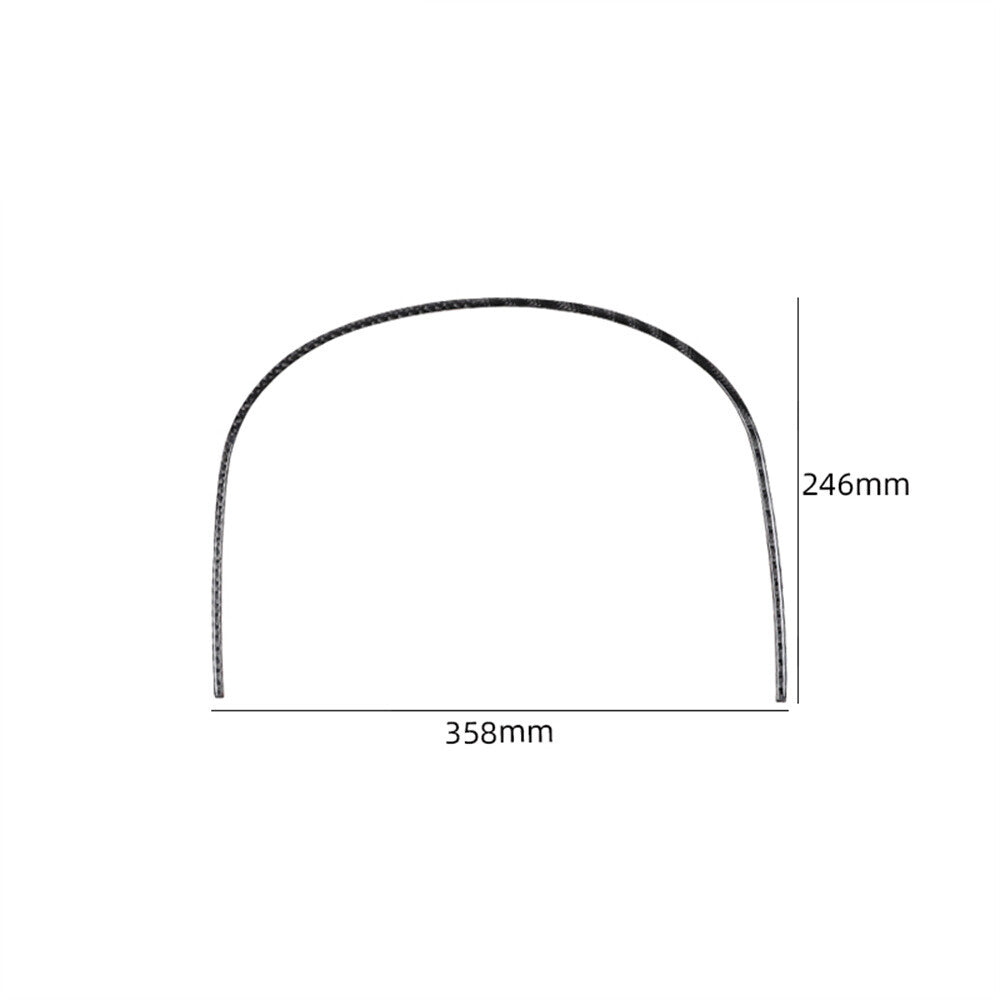 Carbon Fiber Instrument Panel Dashboard Trim for Jaguar XF 2009-2011 Accessories